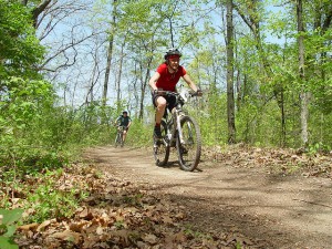 Mountain biking